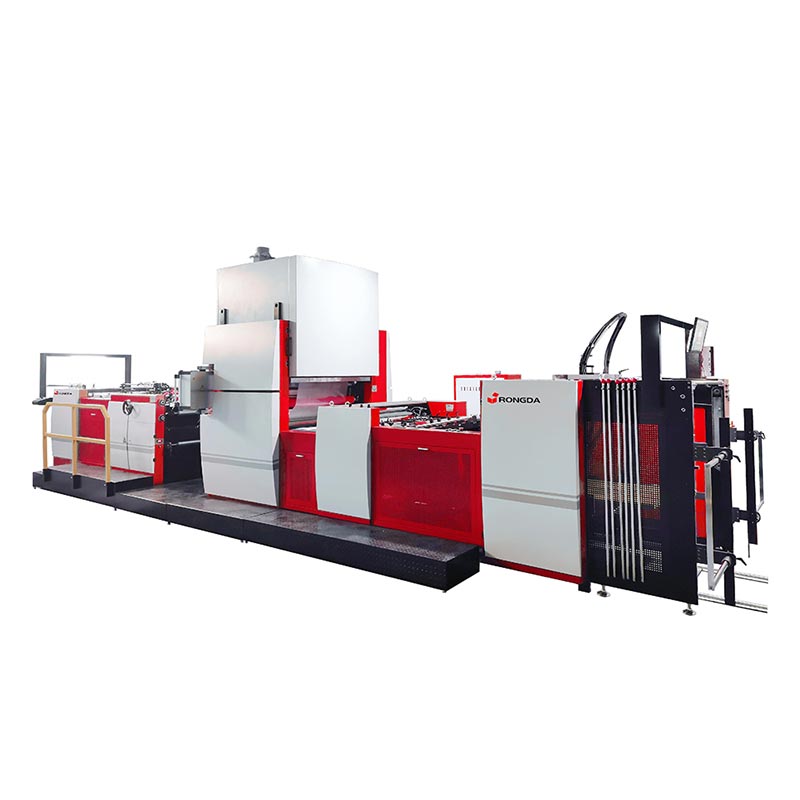 పౌడర్ రిమూవర్‌తో ఆటోమేటిక్ ఫిల్మ్ లామినేటర్